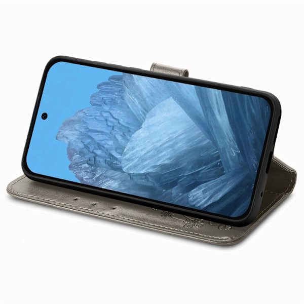 Plånboksfodral för Samsung Galaxy S26 Plus Konstläder - Grå