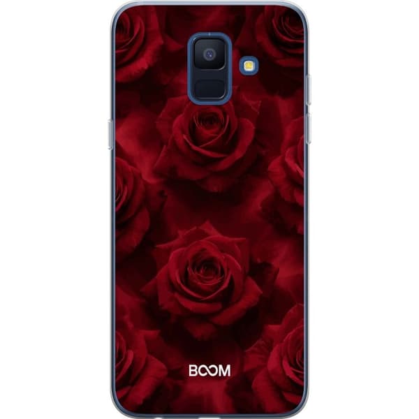 Mobilskal till Samsung Galaxy A6 (2018) med Crimson Rose