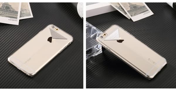 Usams Bagcover Taske til Apple iPhone 6/6S - Sølv Silver