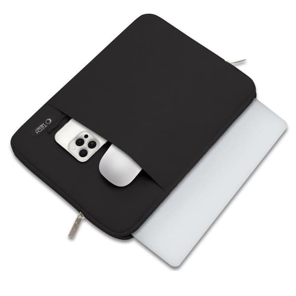Tech-Protect Laptop Taske til (15-16") - Sort Svart