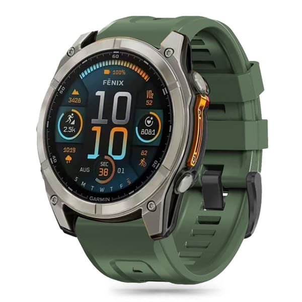 Tech-Protect Garmin Fenix 5S/5S Plus/6S /6S Pro/7S/8(43mm) Band Grön