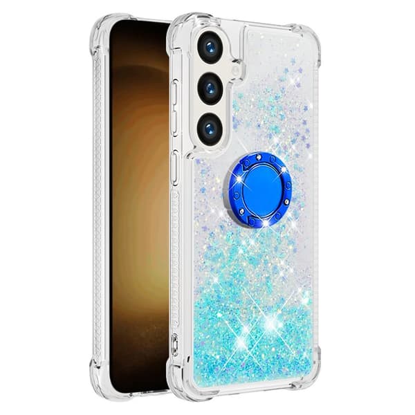 Mobilskal för Samsung Galaxy S26 Plus TPU Kickstand - Blå