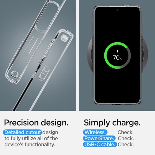 Spigen Galaxy S24 Plus Mobilskal Liquid Crystal - Clear