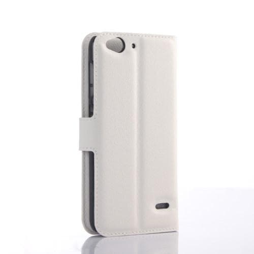 Plånboksfodral till ZTE Blade S6 - Vit White