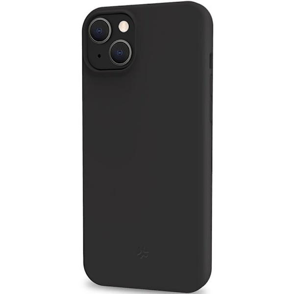 Celly iPhone 15 Mobilskal Cromo Soft Rubber - Svart Svart