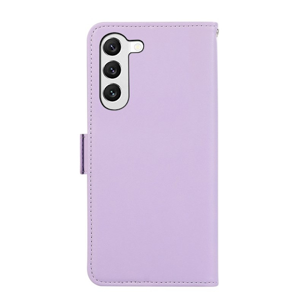 ABEEL Samsung Galaxy S22+ 5G Plånboksfodral Soft Konstläder Lila