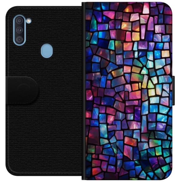 Plånboksfodral till Samsung Galaxy A11 med Disco