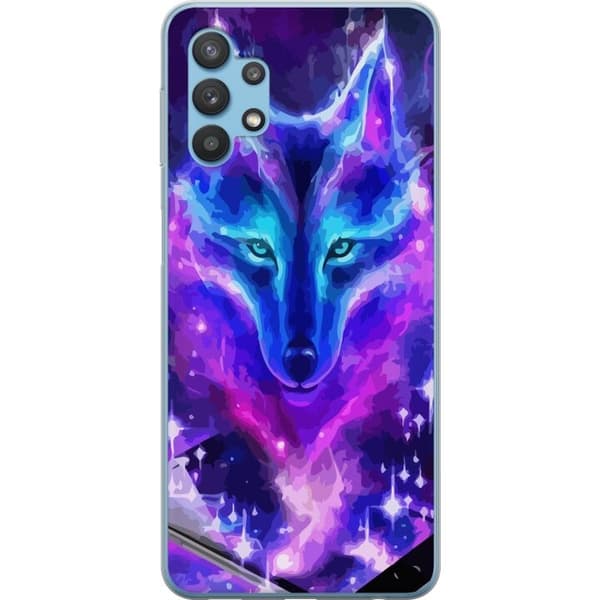Mobilskal till Samsung Galaxy A32 5G med Neon Varg