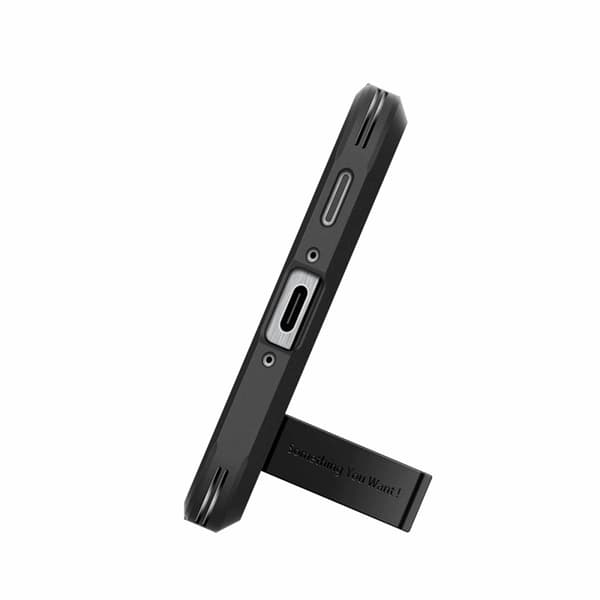 Spigen telefontaske til Galaxy A56 5G Tough Armor - Sort Svart