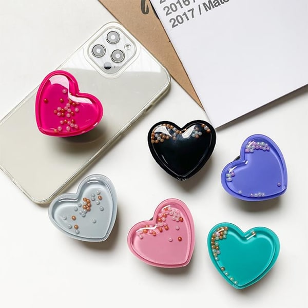 Heart Beads Popup Hållare - Grön