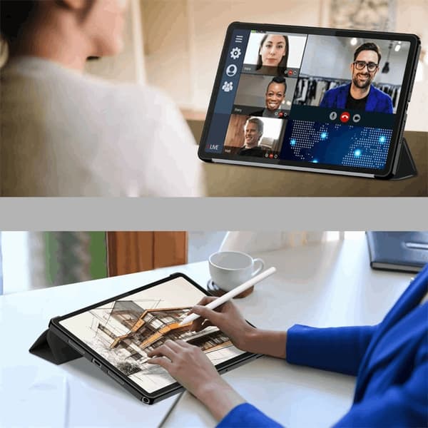 Tech-Protect Lenovo Tab K11 Plus Fodral Smart - Svart Svart