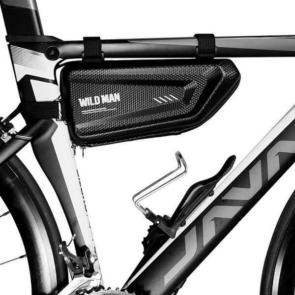 WildMan Cykelramsväska med Lås 1.5L E4 - Svart Svart