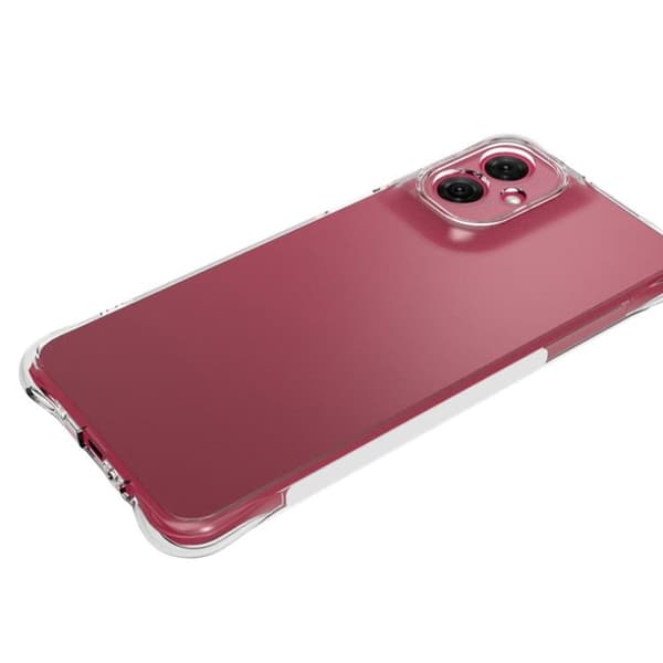 Tech-Protect Mobilskal till Motorola Moto G55 5G Flexair Pro - Clear Transparent