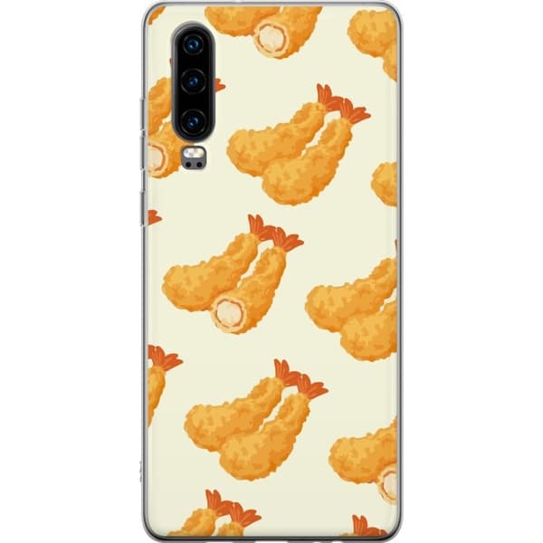 Mobilcover til Huawei P30 med Rejer