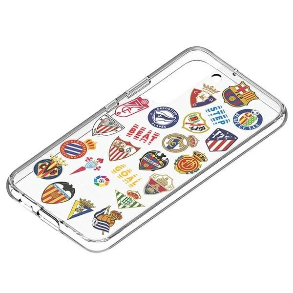 Telefontaske til Samsung Galaxy S22 Panel til Laliga - Hvid
