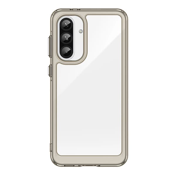 Telefontaske til Galaxy A36 Outer Space - Gennemsigtig/Sort Transparent