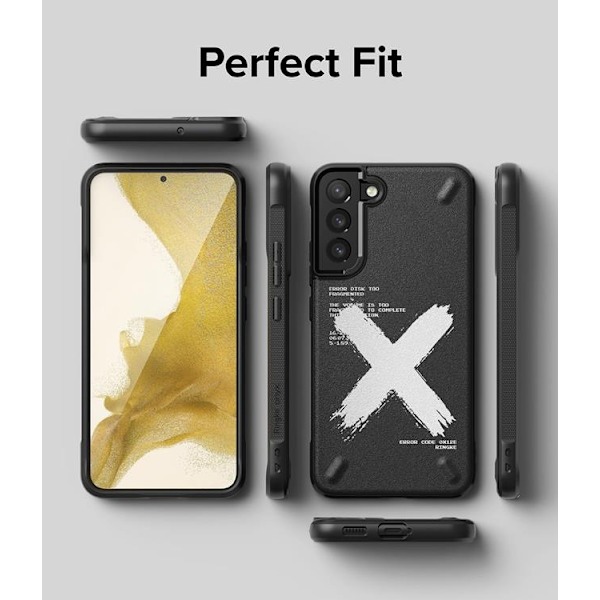 Ringke Galaxy S22 Plus Cover Onyx Graffiti - Sort Svart