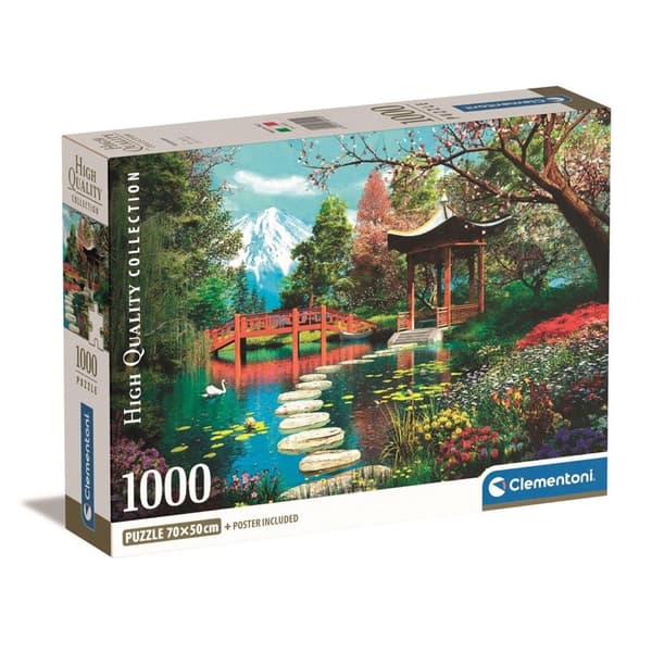CLEMENTONI Pussel 1000 Pcs CB High Quality Collection Fuji Garden
