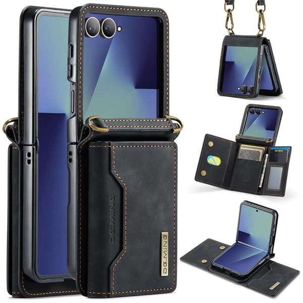 DG.MING Mobilskal till Galaxy Z Flip 7 Detachable M2 Svart