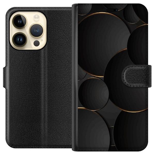 Plånboksfodral till Apple iPhone 14 Pro med Lyxig Cirklar