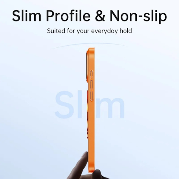 Mobilskal till iPhone 16 Pro Max Magsafe Hard PC - Orange Orange