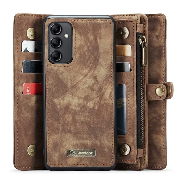 CASEME 008 Mobilskal för Samsung Galaxy A14 5G/4G - Brun