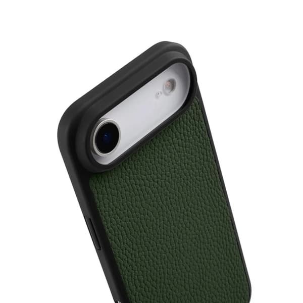 MELKCO Mobilskal till iPhone Air Magsafe Äkta läder - Grön Grön