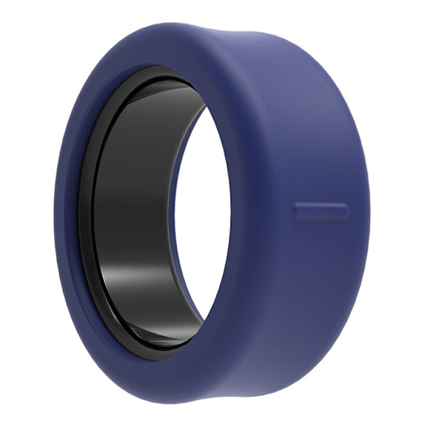 Galaxy Smart Ring Skal Silikon - Mörkblå Blå