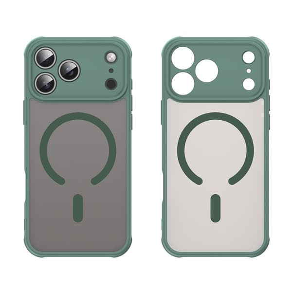 Mobilskal till iPhone 17 Pro Max MagSafe Anti Drop - Grön Grön
