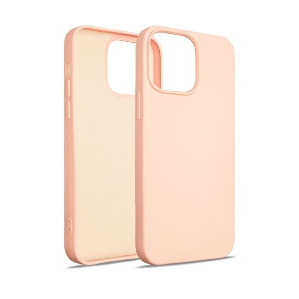 Beline Mobilskal till iPhone 14 Pro Silikon - Roséguld