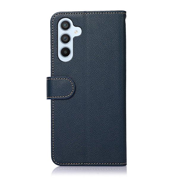 KHAZNEH Plånboksfodral för Samsung Galaxy S26 Plus RFID Blocking Konstläder Blå