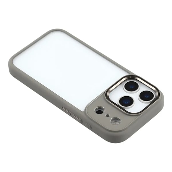 FULEXIN Mobilskal till iPhone 17 Pro Crystal Clear + TPU - Titangrå Grå