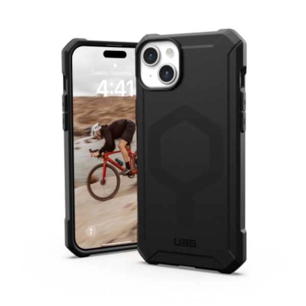 UAG iPhone 15 Plus Mobilskal Magsafe Essential Armor - Svart