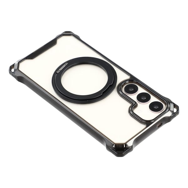 Mobilskal för Samsung Galaxy S26 Plus Magnetiskt Ring Kickstand - Svart
