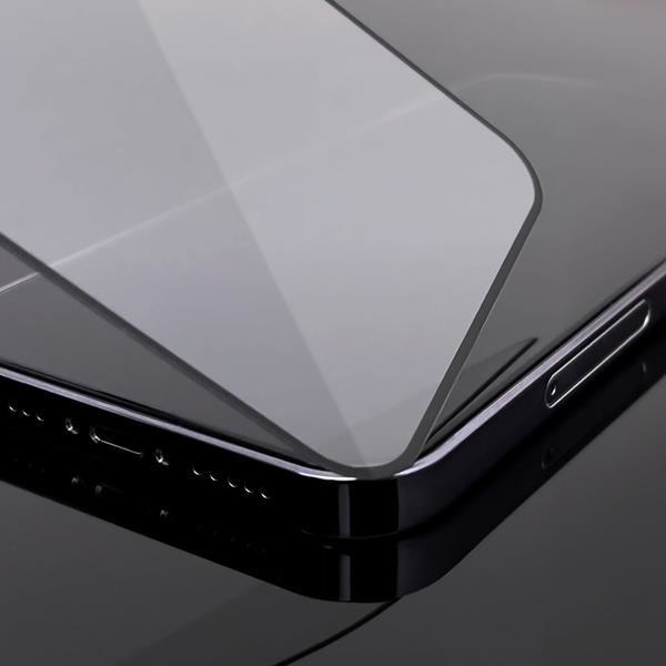 Wozinsky Full Glue Härdat glas Oppo Reno6 4G - Svart Svart