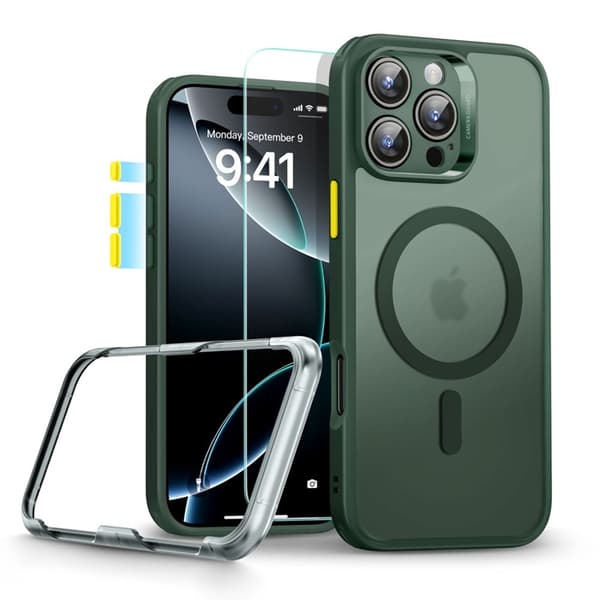 ESR Telefontaske til iPhone 16 Pro Max Magsafe Classic Pro Sæt Halolock - Grøn Grön