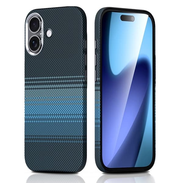SULADA Mobilskal till iPhone 17 Hård PC Anti-Scratch - Sunrise Blue