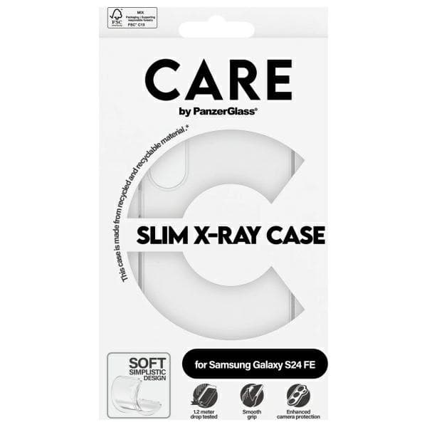 CARE PanzerGlass Mobilskal till Galaxy S24 FE Slim X-Ray