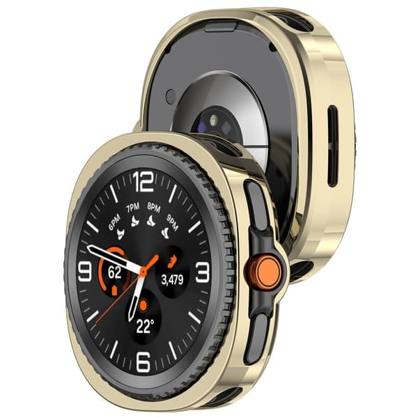 Galaxy Watch 8 Classic (46mm) Skal TPU Electroplating - Ljusguld Guld