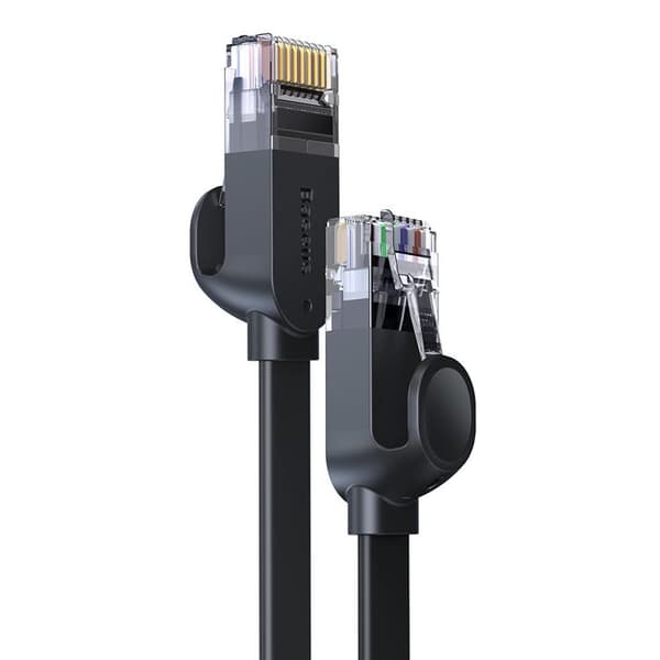 Baseus RJ45-verkkokaapeli 10 m High Speed - Musta Black