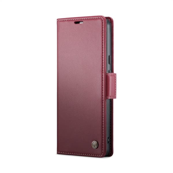 CASEME Plånboksfodral Konstläder för Google Pixel 10 Pro/10/9 Pro - Röd