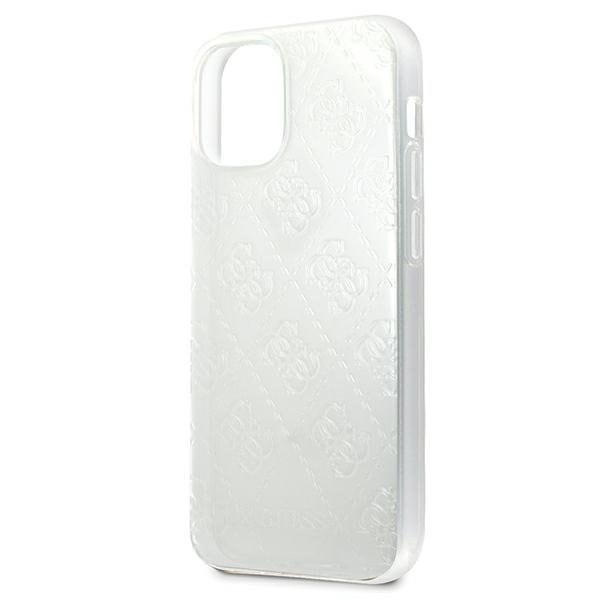 Guess Skal iPhone 12 mini 3D Pattern Collection - Transparent