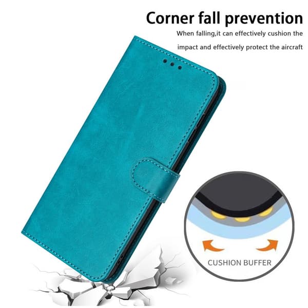 Plånboksfodral för Samsung Galaxy S26 Plus Flip Stand Konstläder - Grön