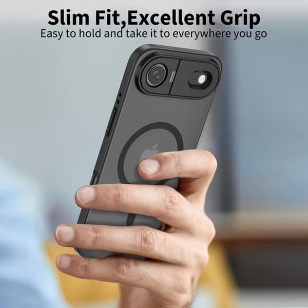 Tech-Protect Mobilskal till iPhone Air Magsafe Kickstand - Matte Svart Svart