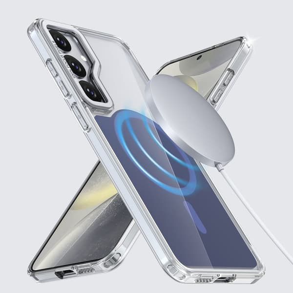 Mobilskal för Samsung Galaxy S26 Plus Magnetiskt Shockproof TPU - Blå