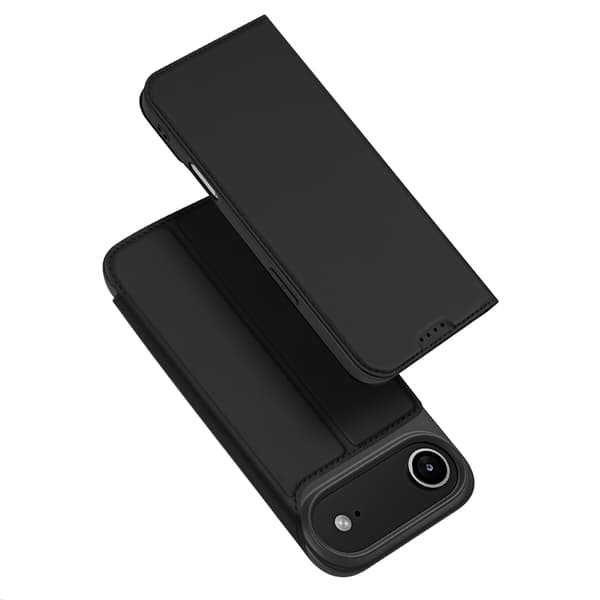 DUX DUCIS Skin Pro iPhone Air Plånboksfodral PU Läder Läder Svart