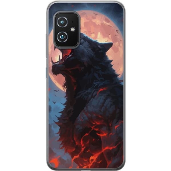 Mobilskal till Asus Zenfone 8 med Ylande varg