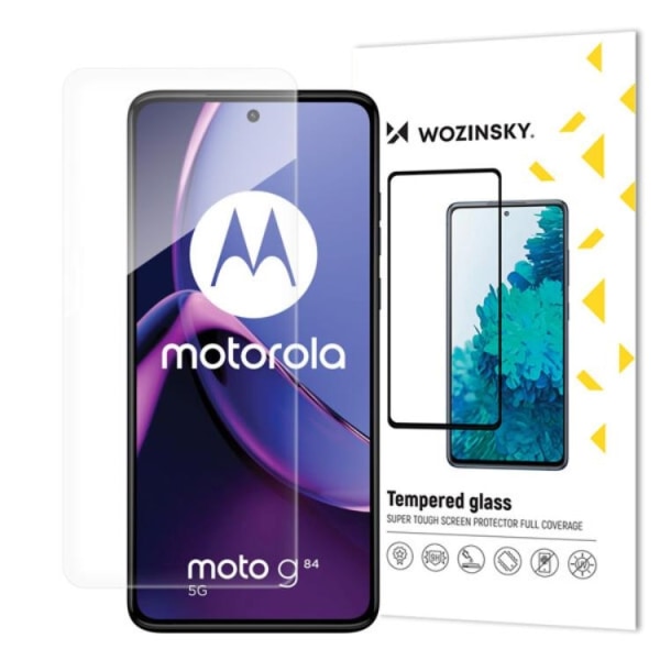 Wozinsky Motorola Moto G84 Skærmbeskytter i hærdet glas - Gennemsigtig
