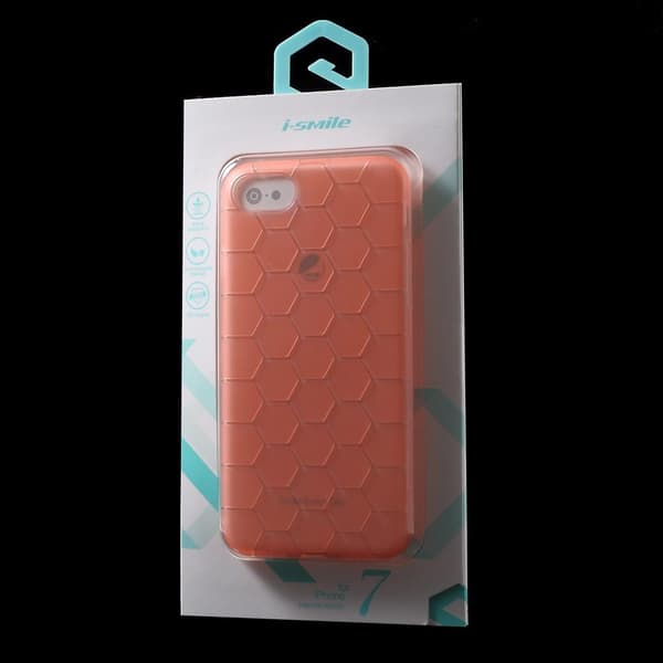 TPU i-smile -kuori iPhone 7/8/SE 2020 - Pinkki Pink