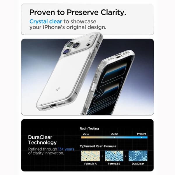 Spigen Mobilskal För iPhone 18 Pro/17 Pro Magsafe Ultra Hybrid T